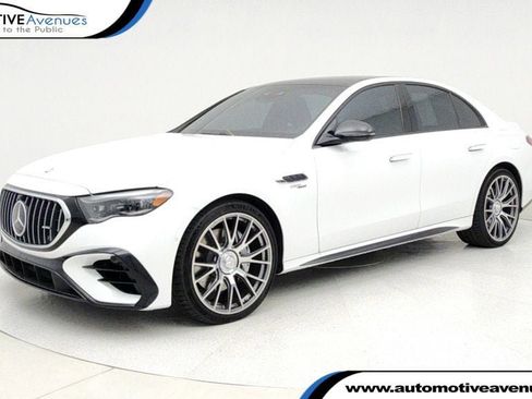 Used 2025 Mercedes-Benz E 53 AMG e 4MATIC Sedan w/ Driver Assistance Package image 1