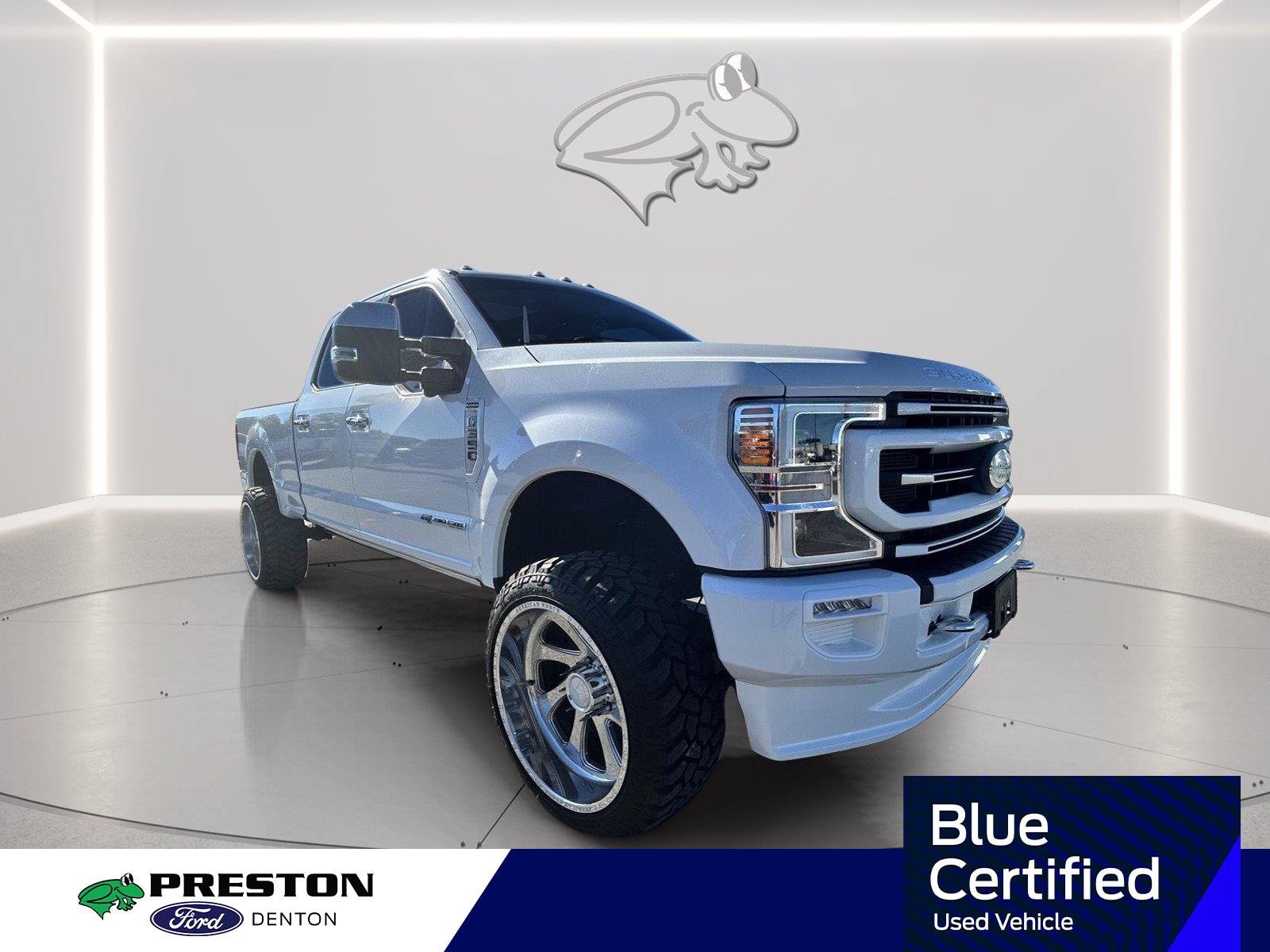 Used 2020 Ford F350 Platinum w/ Snow Plow Prep Package AWD/4WD image 8