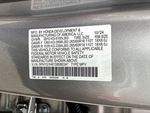 Used 2025 Honda Pilot TrailSport image 16