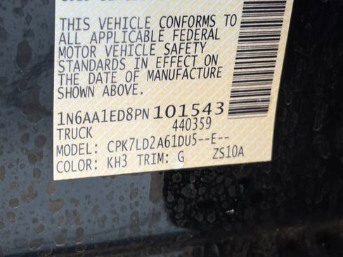 Used 2023 Nissan Titan PRO-4X w/ Off Road Protection Package AWD/4WD image 33