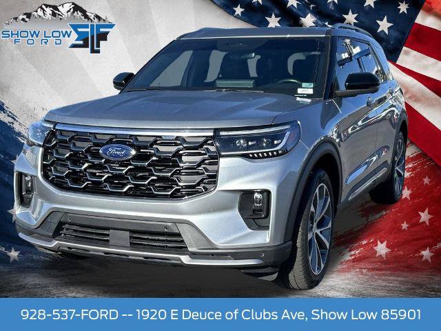 Certified 2025 Ford Explorer Platinum w/ Ultimate Package RWD image 3