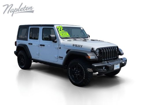 Used 2022 Jeep Wrangler Unlimited Sport AWD/4WD image 8