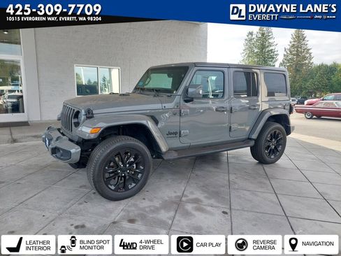Used 2022 Jeep Wrangler Unlimited Sahara image 1