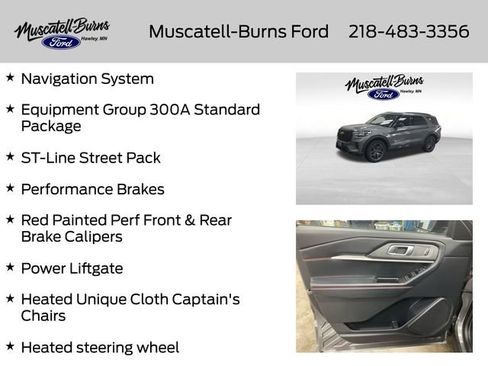 Used 2025 Ford Explorer ST-Line w/ ST-Line Street Pack image 7