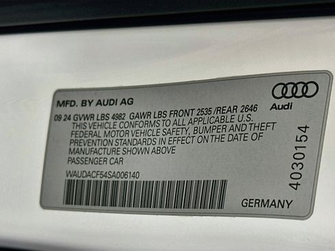 Used 2025 Audi A5 2.0T Premium Plus AWD/4WD image 12