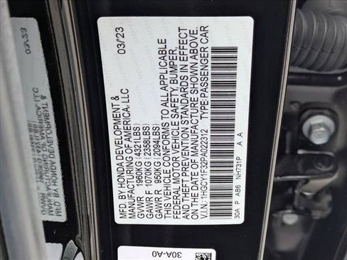 Used 2023 Honda Accord EX image 25