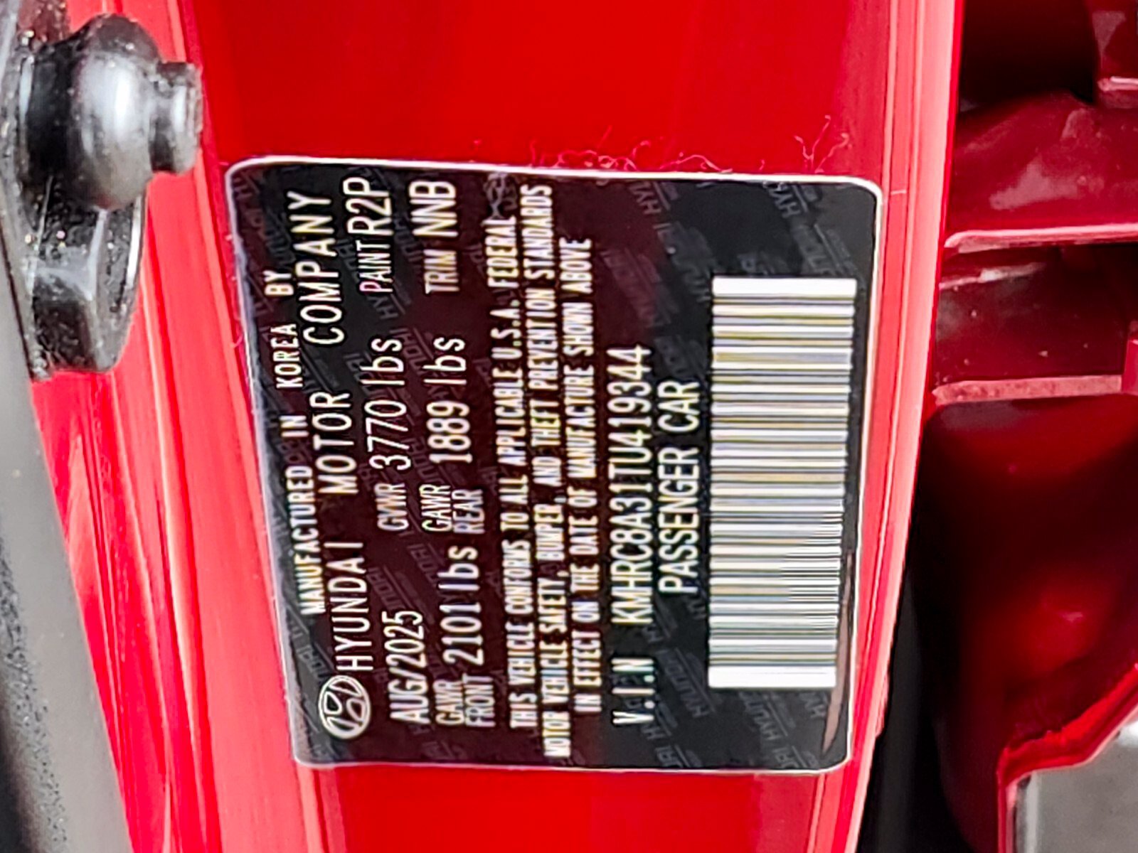 Certified 2026 Hyundai Venue SEL FWD image 34