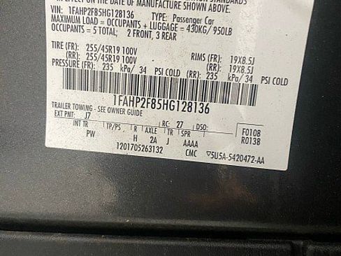 Used 2017 Ford Taurus Limited w/ Driver Assist Package image 27