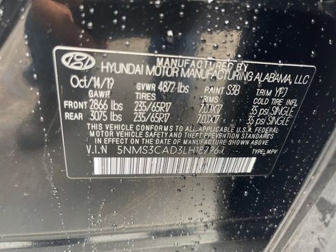 Used 2020 Hyundai Santa Fe SEL AWD/4WD image 31