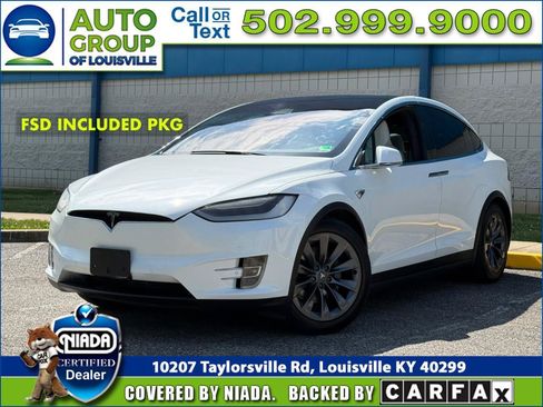 Used 2018 Tesla Model X 100D AWD/4WD image 1