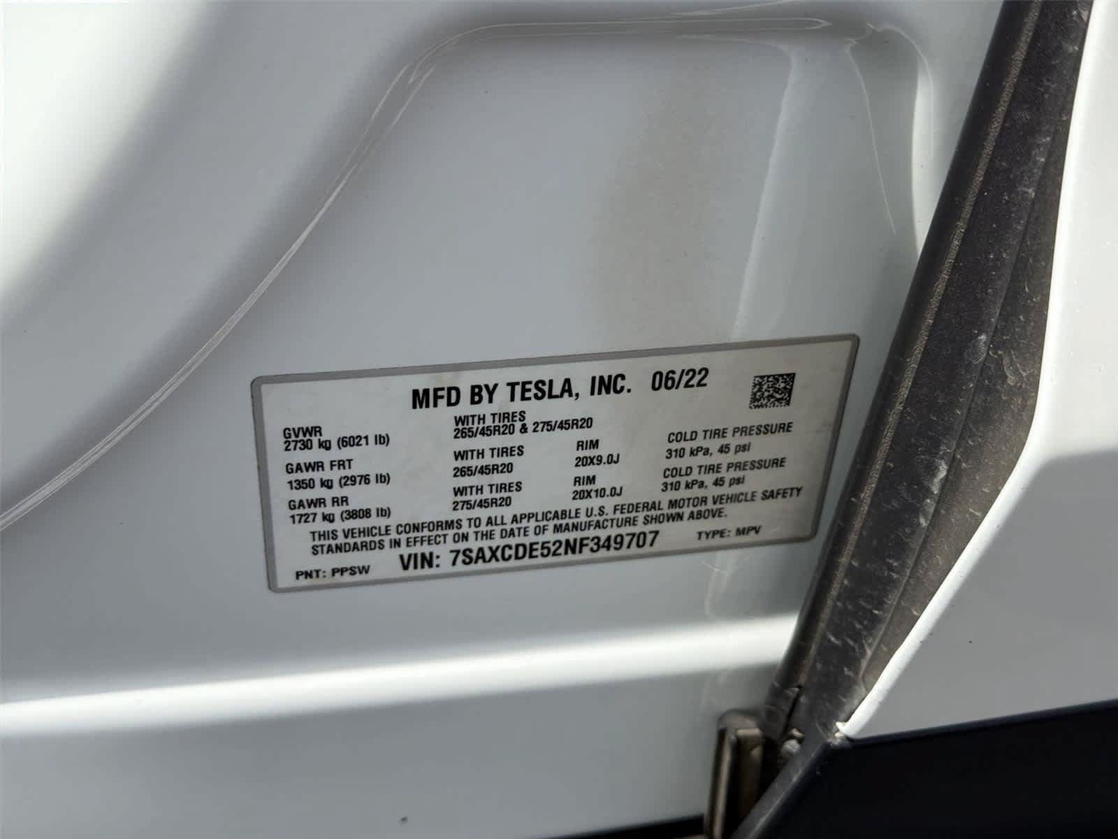 Used 2022 Tesla Model X AWD/4WD image 23
