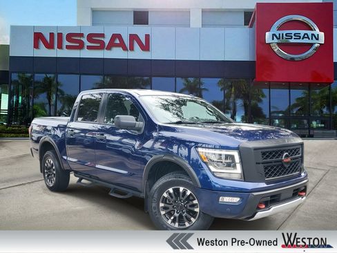 Certified 2021 Nissan Titan PRO-4X w/ Pro-4x Utility Package AWD/4WD image 1