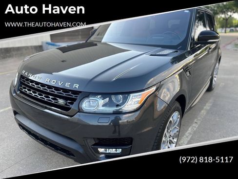 Used 2016 Land Rover Range Rover Sport Supercharged AWD/4WD image 1
