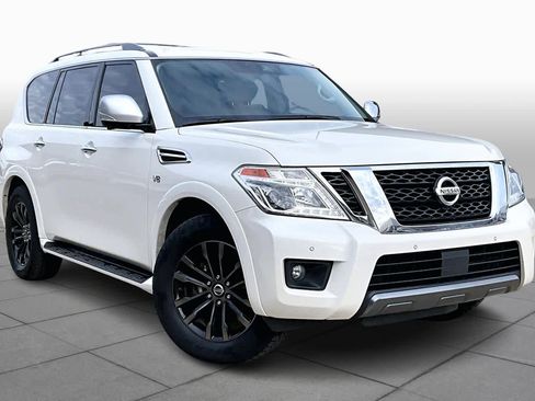 Used 2019 Nissan Armada Platinum w/ Captain's Chairs Package image 2