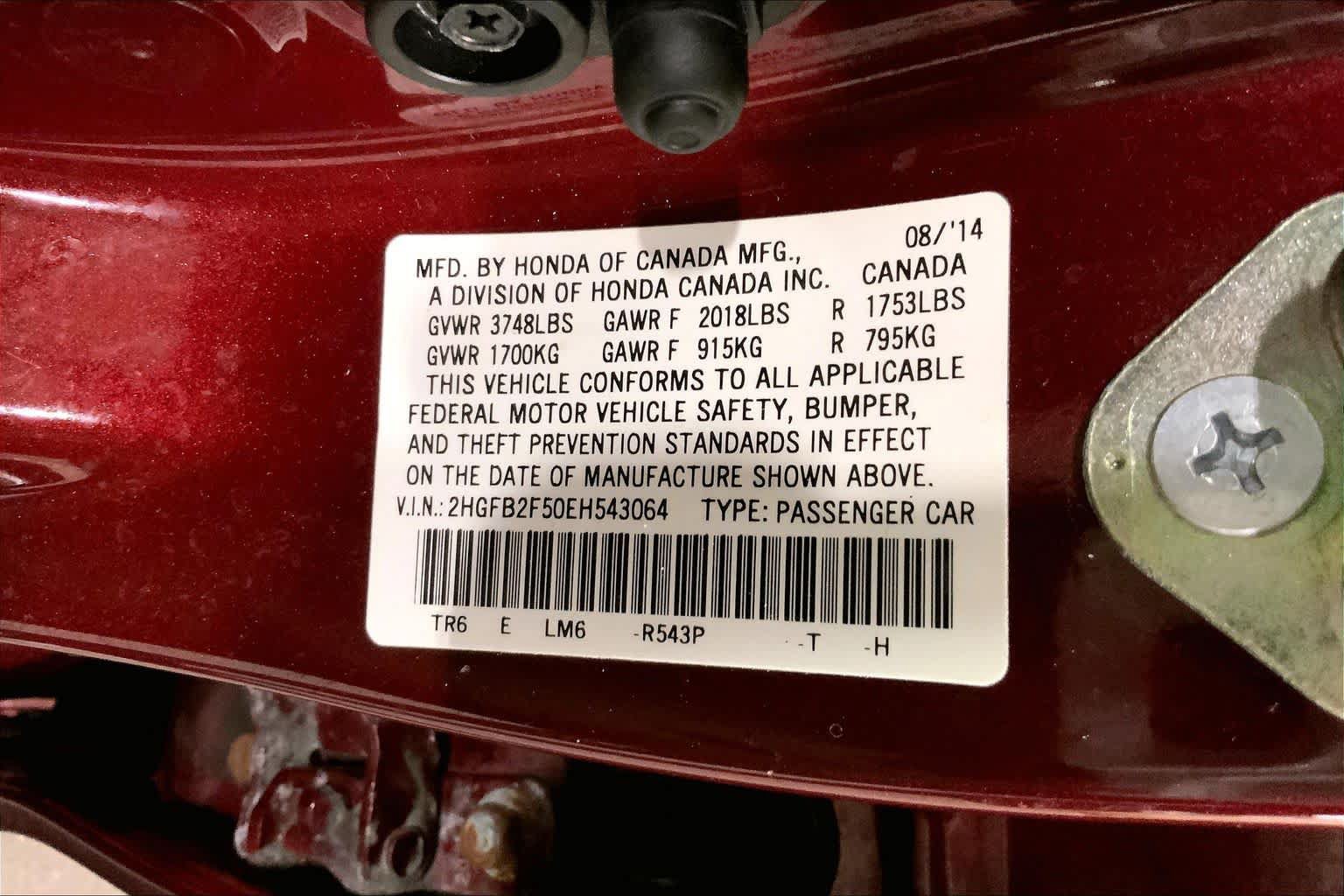 Used 2014 Honda Civic LX image 37