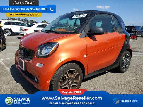 Used 2018 smart fortwo electric drive w/ Lighting Package RWD image 1