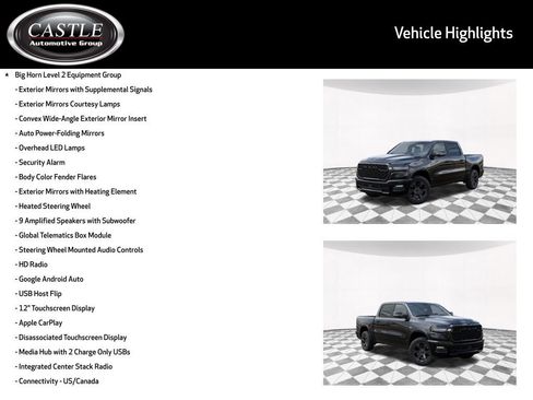 New 2026 RAM 1500 Big Horn AWD/4WD image 8