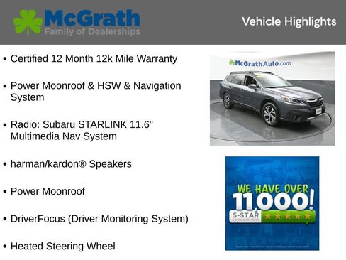 Used 2022 Subaru Outback Limited image 5