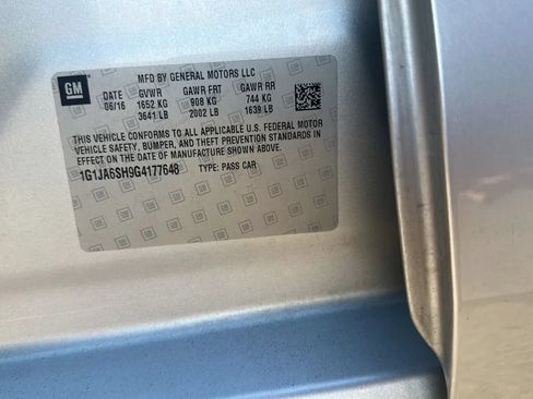 Used 2016 Chevrolet Sonic LS FWD image 49