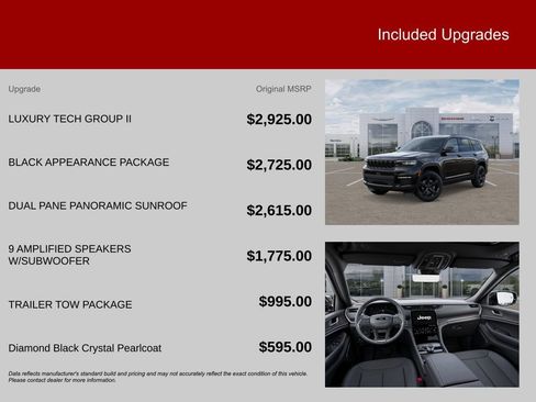 New 2025 Jeep Grand Cherokee L Limited w/ Luxury Tech Group II image 7