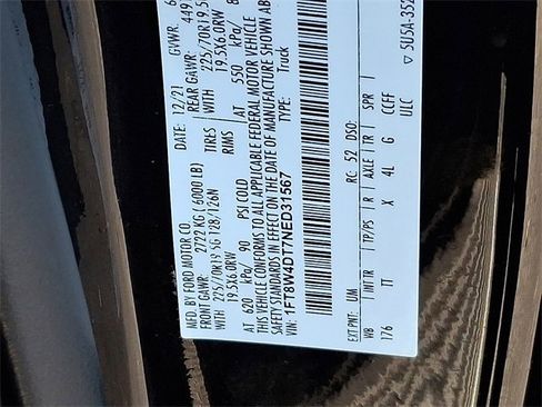 Used 2022 Ford F450 Limited w/ FX4 Off-Road Package image 27