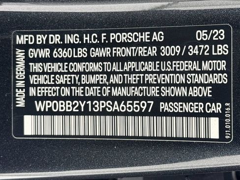 Certified 2023 Porsche Taycan 4S AWD/4WD image 12