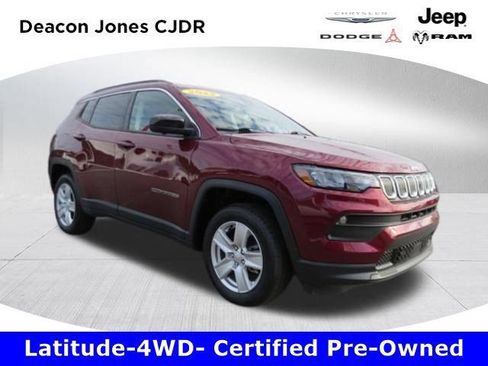 Certified 2022 Jeep Compass Latitude w/ Convenience Group AWD/4WD image 1