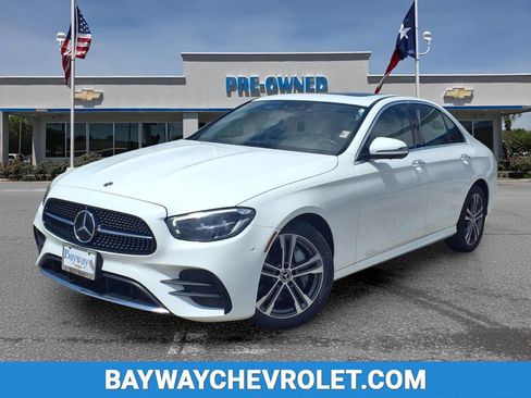 Used 2021 Mercedes-Benz E 350 4MATIC Sedan w/ Premium Package image 1