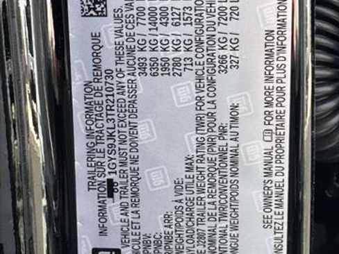 Used 2026 Cadillac Escalade ESV 4WD w/ LPO, Floor Liner Package image 33