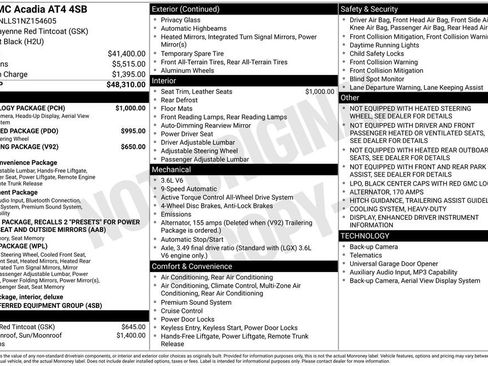 Used 2022 GMC Acadia AT4 w/ Technology Package image 9