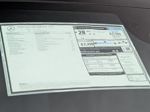 New 2026 Mercedes-Benz GLA 250 4MATIC image 17