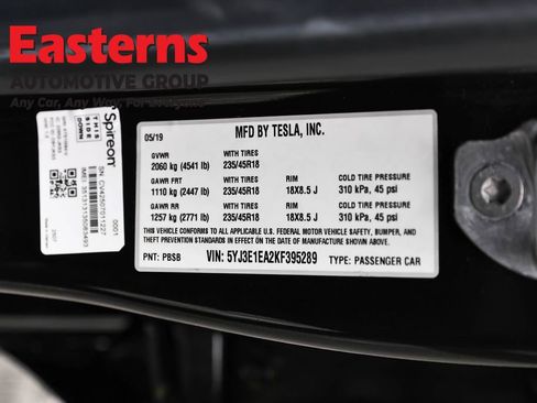 Used 2019 Tesla Model 3 Standard Range image 32