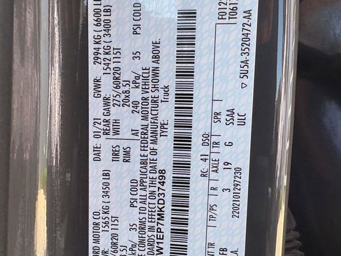 Used 2021 Ford F150 XLT w/ Equipment Group 302A High AWD/4WD image 18