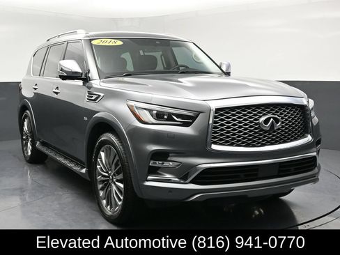 Used 2018 INFINITI QX80 4WD w/ Deluxe Technology Package image 1