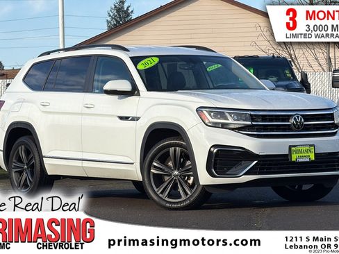 Used 2021 Volkswagen Atlas SE image 1