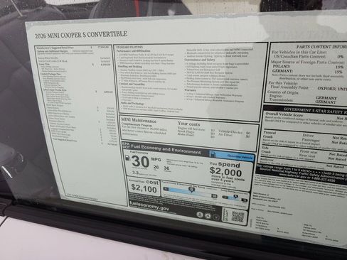 New 2026 MINI Cooper S image 33