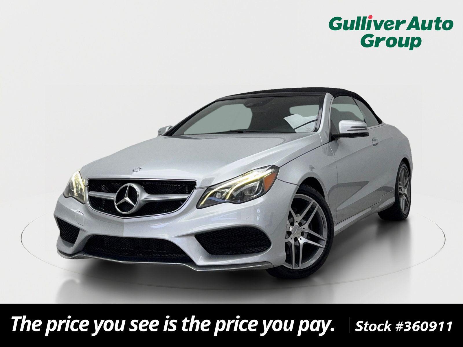 Used 2017 Mercedes-Benz E 400 Cabriolet w/ Premium 2 Package image 1
