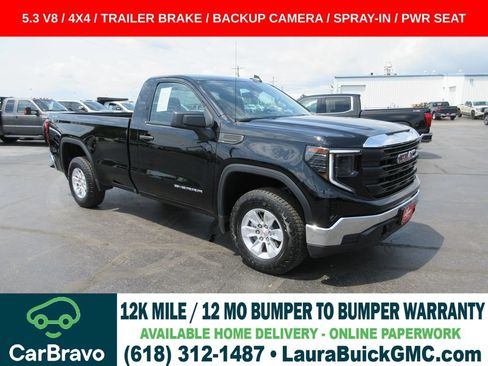 Certified 2025 GMC Sierra 1500 Pro w/ Pro Value Package AWD/4WD image 1