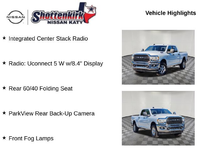 Used 2023 RAM 2500 Big Horn w/ Level 1 Equipment Group AWD/4WD image 12