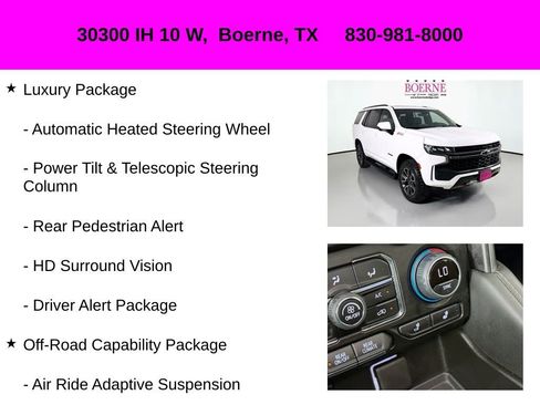 Used 2021 Chevrolet Tahoe Z71 w/ Rear Media and Nav Package image 41