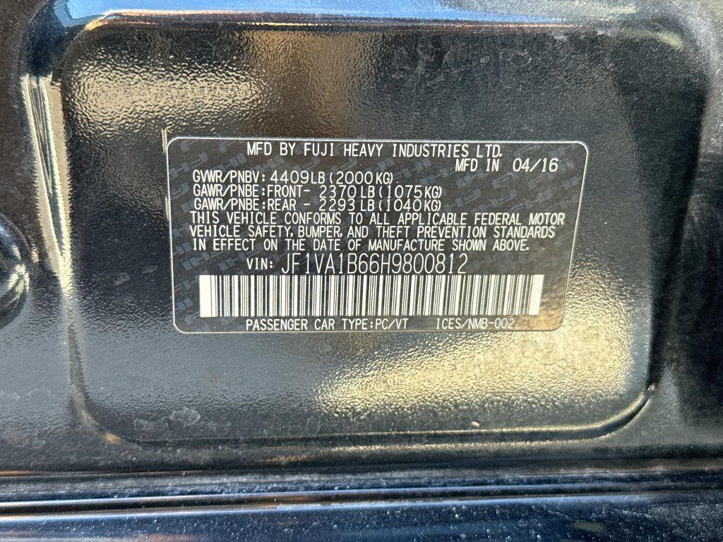 Used 2017 Subaru WRX AWD/4WD image 6
