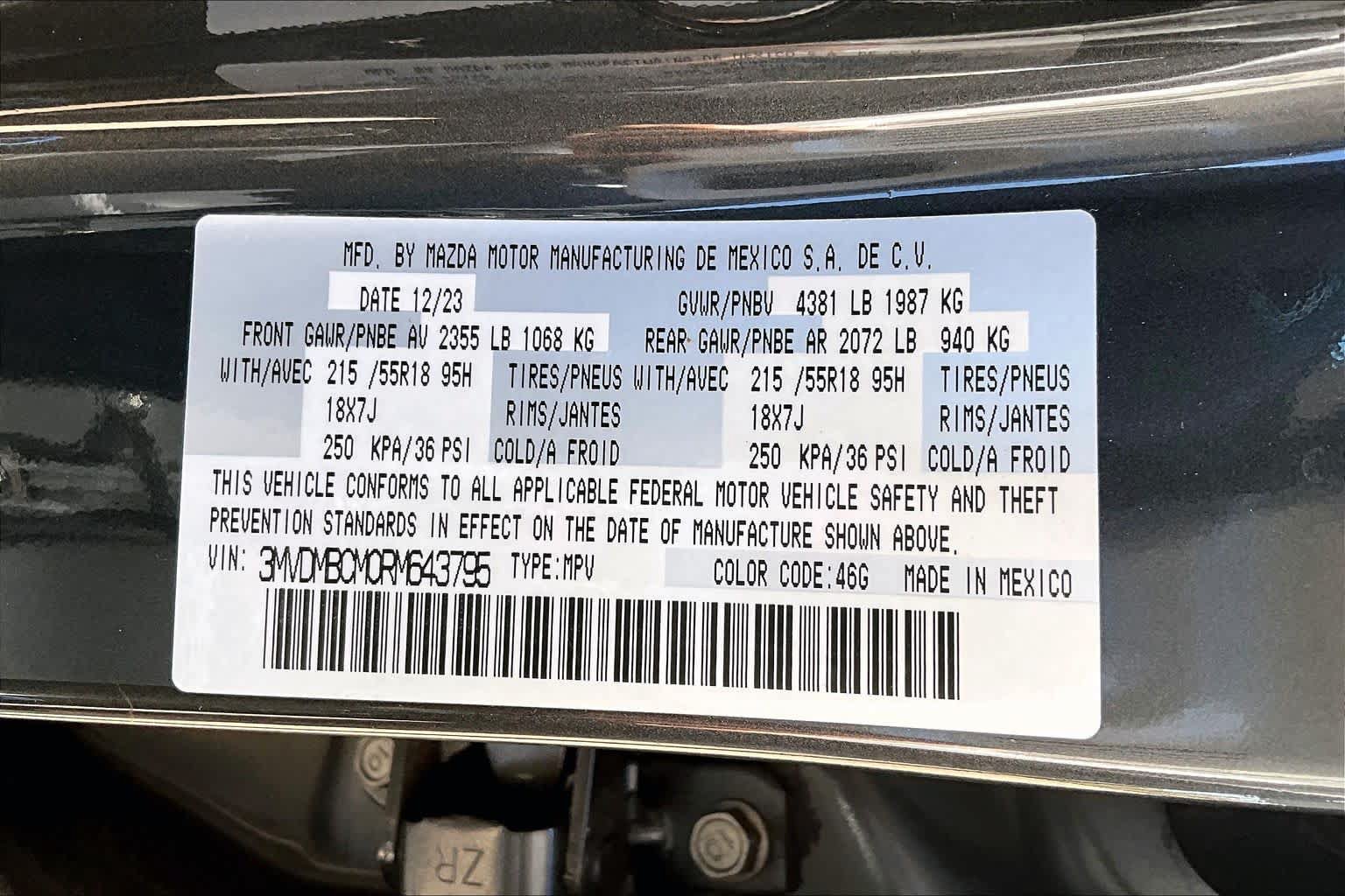 Used 2024 MAZDA CX-30 AWD 2.5 S w/ Preferred Package image 35