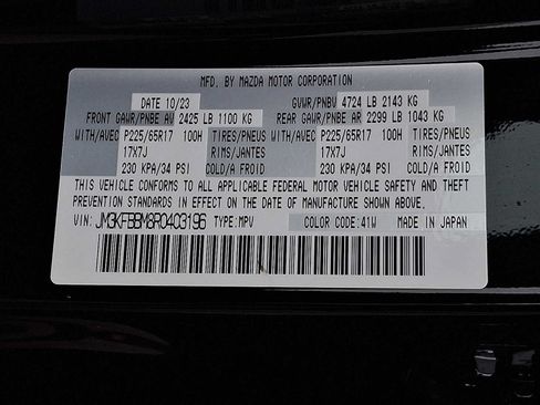 Certified 2024 MAZDA CX-5 AWD 2.5 S w/ Select Package image 25