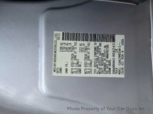 Used 2012 Nissan Frontier SV RWD image 27