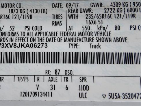 Used 2018 Ford Transit 350 148 High Roof Extended image 11