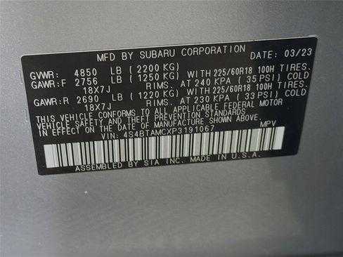 Used 2023 Subaru Outback Limited image 33