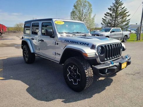 Used 2023 Jeep Wrangler Unlimited Rubicon 4xe w/ Steel Bumper Group AWD/4WD image 4