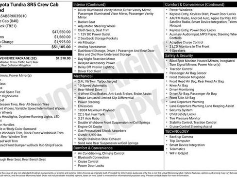 Used 2024 Toyota Tundra SR5 w/ SR5 Convenience Package image 27