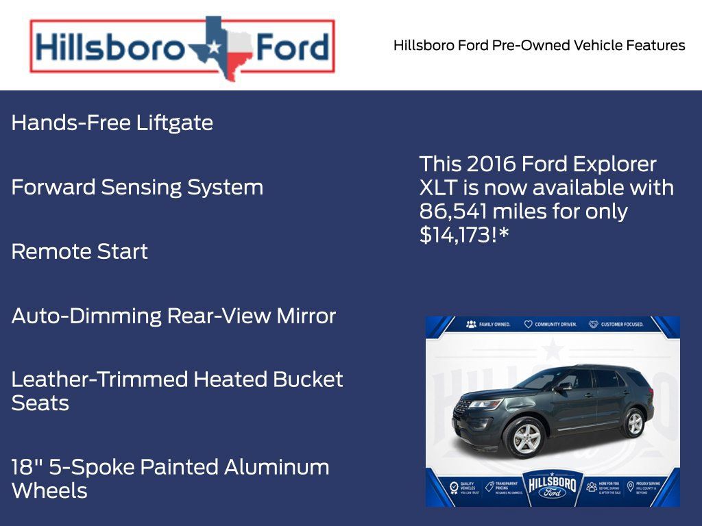 Used 2016 Ford Explorer XLT FWD image 9