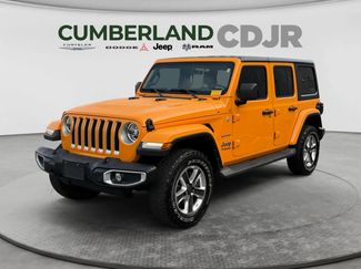 Used 2021 Jeep Wrangler Unlimited Sahara w/ Uconnect 4C Nav & Sound Group AWD/4WD video 1
